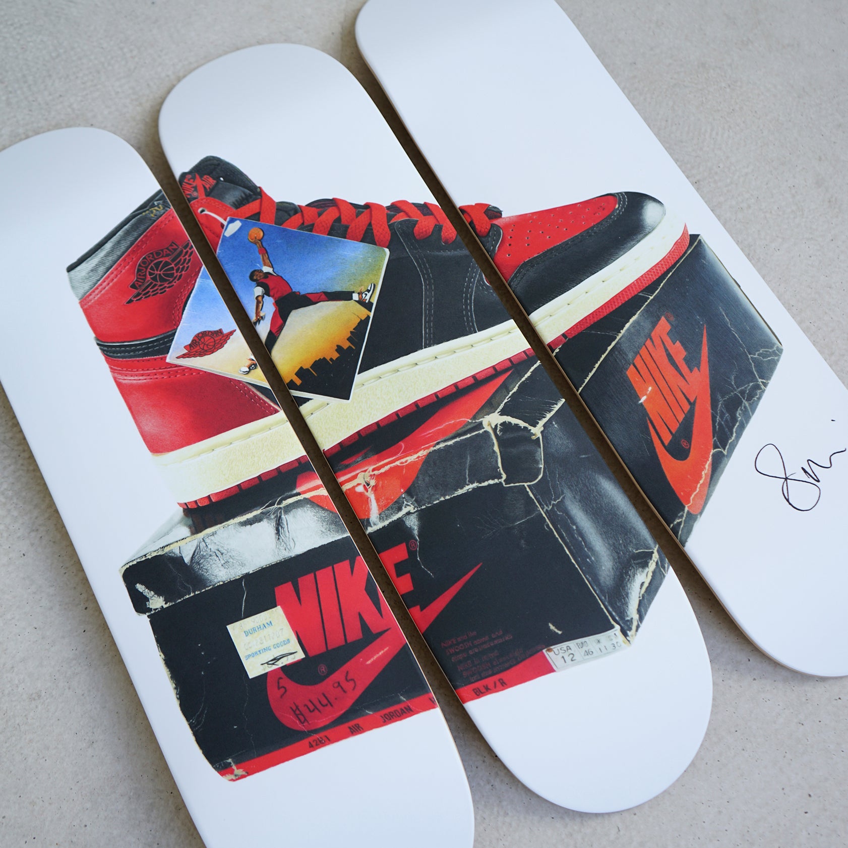 その他 Air Jordan Skateboard By Steph Morris Skate Decks – Steph Morris Studio