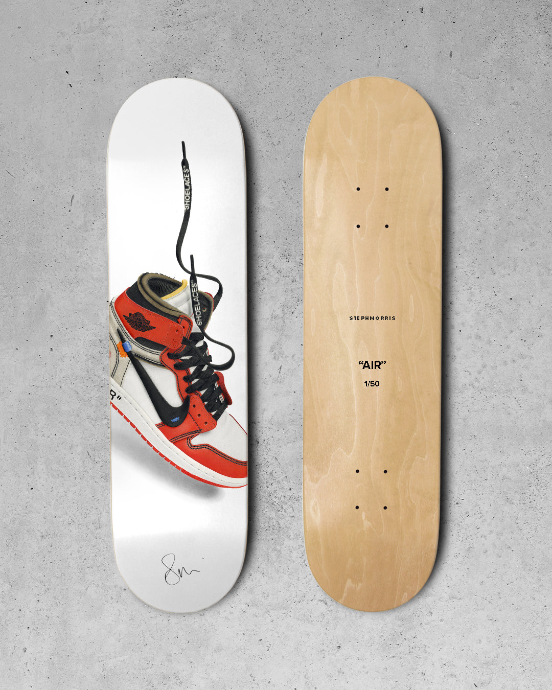 その他 Air Jordan Skateboard By Steph Morris AIR